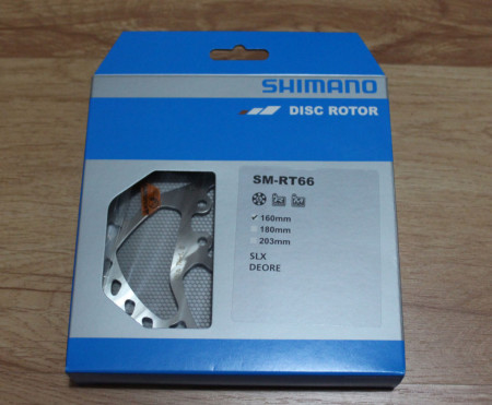 Shimano SM-RT66 SLX - 160mm disc rotor - Img 3