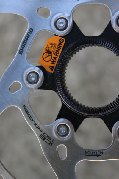 Shimano SM-RT70 SLX IceTech Centerlock intern - 180mm disc rotor - Img 4
