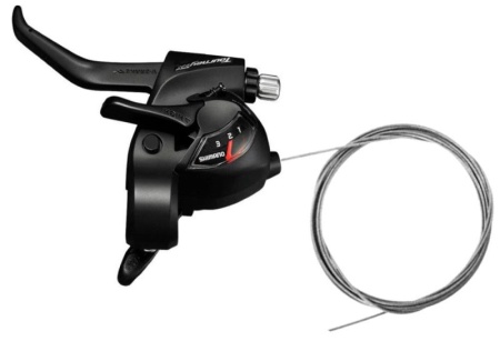 Shimano TOURNEY ST-TX800 3vit. maneta fata frana+schimbator - Img 2
