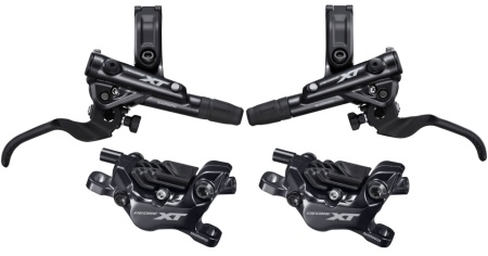 Shimano XT BR-M8120-B J-Kit set complet - 4 piston - placute metalice