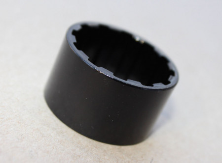 Spacer Procraft Ultralight 1.1/8" negru 20mm - Img 3