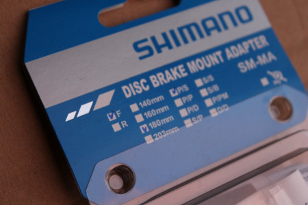 Adaptor Shimano fata SM-MA-F180P/S 180mm postmount to IS 2000 - Img 3