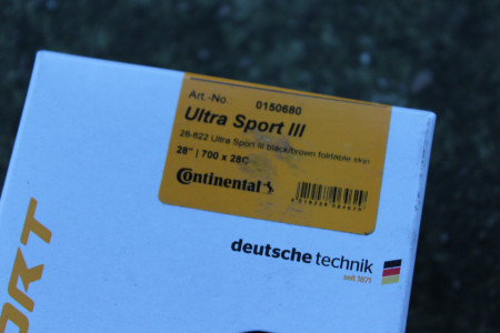 Continental Ultra Sport lll pliabil 28-622 - Brown Edition - Img 2