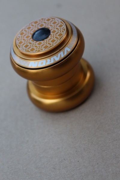 Cuvete A-Head standard Viaron CNC 1 1/8" - 34/34mm rulment industirale - auriu - Img 5
