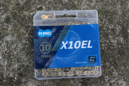 KMC X10EL Ti-N Gold lant 10 vit.114- link + quick link - Img 3