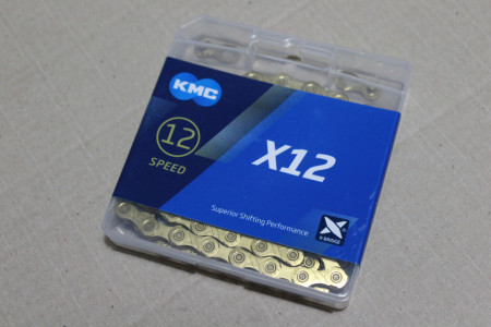 KMC X12 Ti-N 12-vit. + Missing Link 126L - lant bicicleta - Img 4