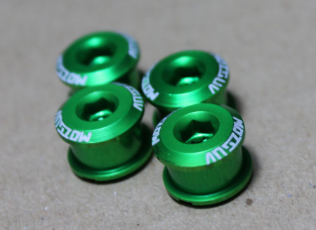 Litepro MZ Superlight CNC - set surub placi angrenaj 1 foaie - verde