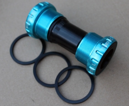 Meroca CNC Hollowtech 2 monobloc rulment - albastru - Img 2