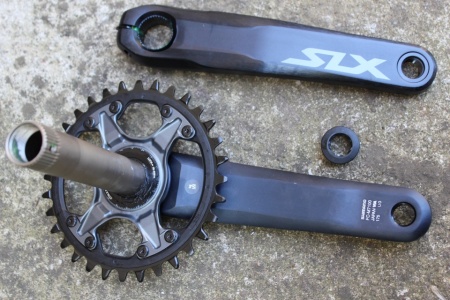 Shimano angrenaj SLX FC-M7100-1 12-viteza - 175mm + 32T placa direct mount - Img 4