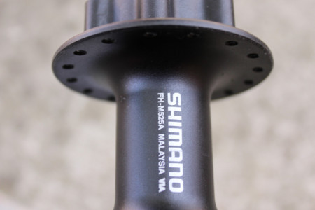 Shimano Deore M525A Disc butuc fata + QR alu - Img 3