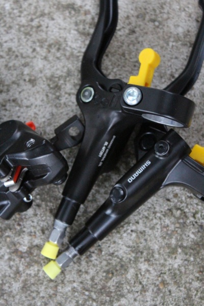 Shimano MT200 J-Kit set frane disc 750-1800mm + 2 disc RT30 160mm - Img 2