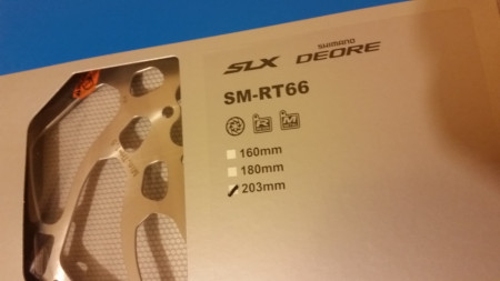 Shimano SM-RT66 SLX - 203mm disc rotor - Img 4