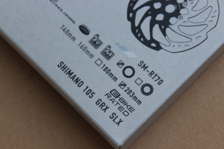 Shimano SM-RT70-L SLX IceTech Centerlock - 203mm disc rotor - Img 8