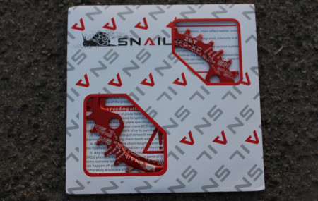 Snail Narrow Wide CNC Ultralight 36T 104bcd - Rosu - Img 2