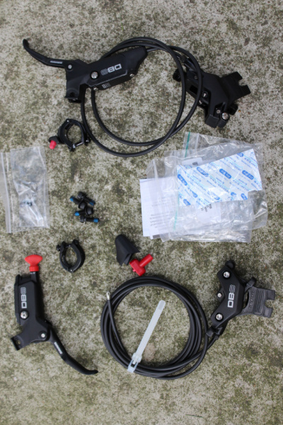 SRAM DB8 Mineral Oil - Set frane Disc - Img 4
