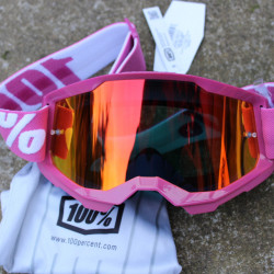 100% Strata Gen. 2 Fletcher Goggle - Red Mirror lens - Img 2