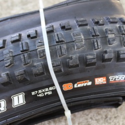 Maxxis Minion DHR II 27.5x2.60" WT TR EXO+ 3C MaxxTerra 120 anvelopa pliabil - Img 4