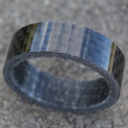 Radon carbon Spacer 1.1/8" negru 10mm - Img 2