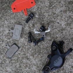 Shimano etrier SLX BR-M7100 Post-Mount + placute G03S - Img 2