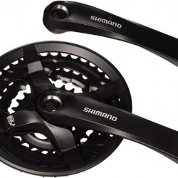 Shimano FC-TY501 Tourney 42-34-24T - negru 175mm
