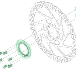 Shimano SM-RTAD05 Centerlock Adapter - Img 2