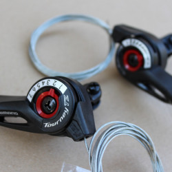Shimano TOURNEY TZ SL-TZ500 3x7-vit set - Img 2