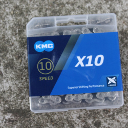 KMC X10 black silver + quick link