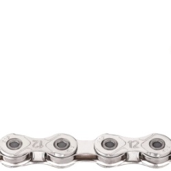KMC X12 Waxed Silver 12vit. + Missing Link 126L - lant bicicleta - Img 2