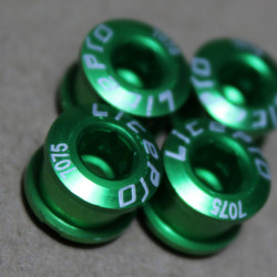 Litepro Superlight CNC - set surub placi angrenaj 1 foaie - verde