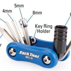 Park Tool MTC-20 Multi Tool - cheie briceag - Img 2