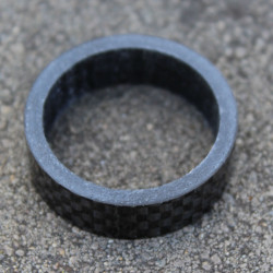 Radon carbon Spacer 1.1/8" negru 10mm
