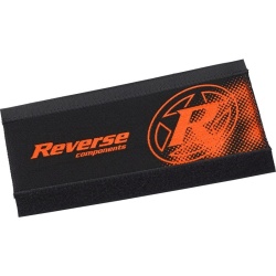 Reverse Components Neoprene Chainstay protector cadru - logo portocaliu