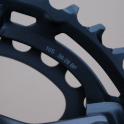 Shimano angrenaj DEORE FC-M4100-2 10-11vit. 36/26 - 175mm - Img 5