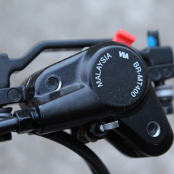 Shimano BL-MT401/BR-MT410 Disc Frane - Set 800/1550mm + adaptoare - Img 2