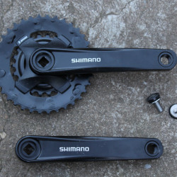 Shimano FC-MT101 2x9-vit. 36/22T - angrenaj 170mm - Img 3