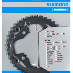 Shimano foaie FC-M4000 40t. 96mm BCD