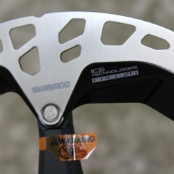 Shimano RT-MT900 XTR Center-Lock Ice Technology Freeza - 203mm disc rotor - inel external - Img 4