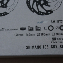 Shimano SM-RT70 SLX IceTech Centerlock - 180mm disc rotor - Img 8