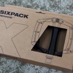 Sixpack Racing Menace Comp - Platform Pedale - Pini Rosu