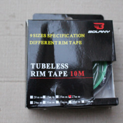 Tubeless RimTape 27mm - 10m negru - Img 4
