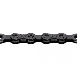 KMC X12 Tech black 12vit. + Missing Link 126L