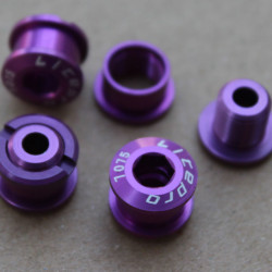 Litepro Superlight CNC - set surub placi angrenaj 1 foaie - mov