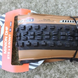 Maxxis Minion DHF II Tanwall WT 27.5x2.50" TR EXO Dual 60 Tubeless