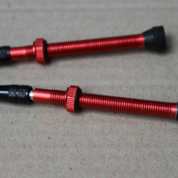Set Valva tubeless FV 60mm Wake - rosu - Img 2