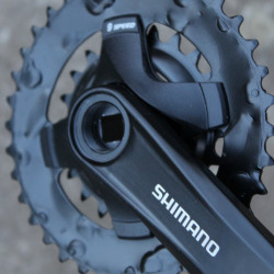 Shimano FC-MT101 2x9-vit. 36/22T - angrenaj 170mm - Img 4