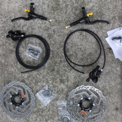 Shimano MT200 J-Kit set frane disc 750-1800mm + 2 disc RT10 180mm - Img 2