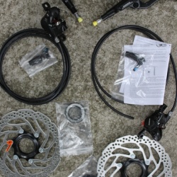 Shimano MT200 J-Kit set frane disc 750-1800mm + 2 disc RT30 160mm - Img 3