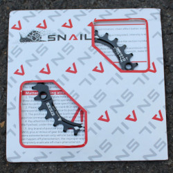 Snail Narrow Wide CNC Ultralight 30T 104bcd - Negru - Img 2