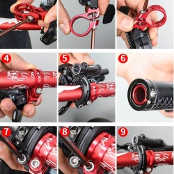 SRAM type Discrete Clamp - colier maneta schimbator - Img 4