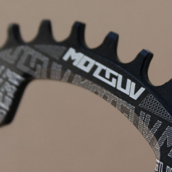 Foaie Motguv 36T - narrow wide 1x7-12vit. - 104mmBCD negru - Img 4